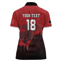 Custom Aosta Valley Women Polo Shirt Mont Blanc Sporty Style - Wonder Print Shop