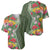 Africa Tropical Flowers Baseball Jersey Green Version - Wonder Print Shop