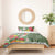 Africa Tropical Flowers Bedding Set Green Version - Wonder Print Shop