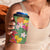 Africa Tropical Flowers 4 in 1 Can Cooler Tumbler Green Version - Wonder Print Shop