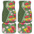 Africa Tropical Flowers Car Mats Green Version - Wonder Print Shop