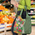 Africa Tropical Flowers Grocery Bag Green Version
