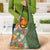 Africa Tropical Flowers Grocery Bag Green Version