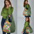 Africa Tropical Flowers Grocery Bag Green Version