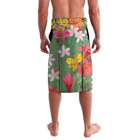Africa Tropical Flowers Lavalava Green Version - Wonder Print Shop