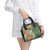 Africa Tropical Flowers Shoulder Handbag Green Version