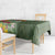 Africa Tropical Flowers Tablecloth Green Version - Wonder Print Shop