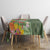 Africa Tropical Flowers Tablecloth Green Version - Wonder Print Shop