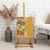 Africa Tropical Flowers Canvas Wall Art Yellow Version - Wonder Print Shop