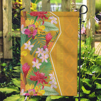 Africa Tropical Flowers Garden Flag Yellow Version - Wonder Print Shop