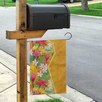 Africa Tropical Flowers Garden Flag Yellow Version - Wonder Print Shop