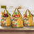Africa Tropical Flowers Grocery Bag Yellow Version
