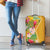 Africa Tropical Flowers Luggage Cover Yellow Version - Wonder Print Shop