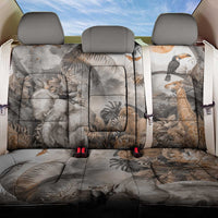 Africa Safari Animals Back Car Seat Cover - Wonder Print Shop