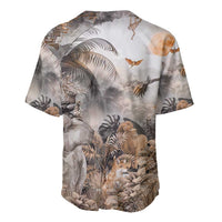 Africa Safari Animals Baseball Jersey - Wonder Print Shop