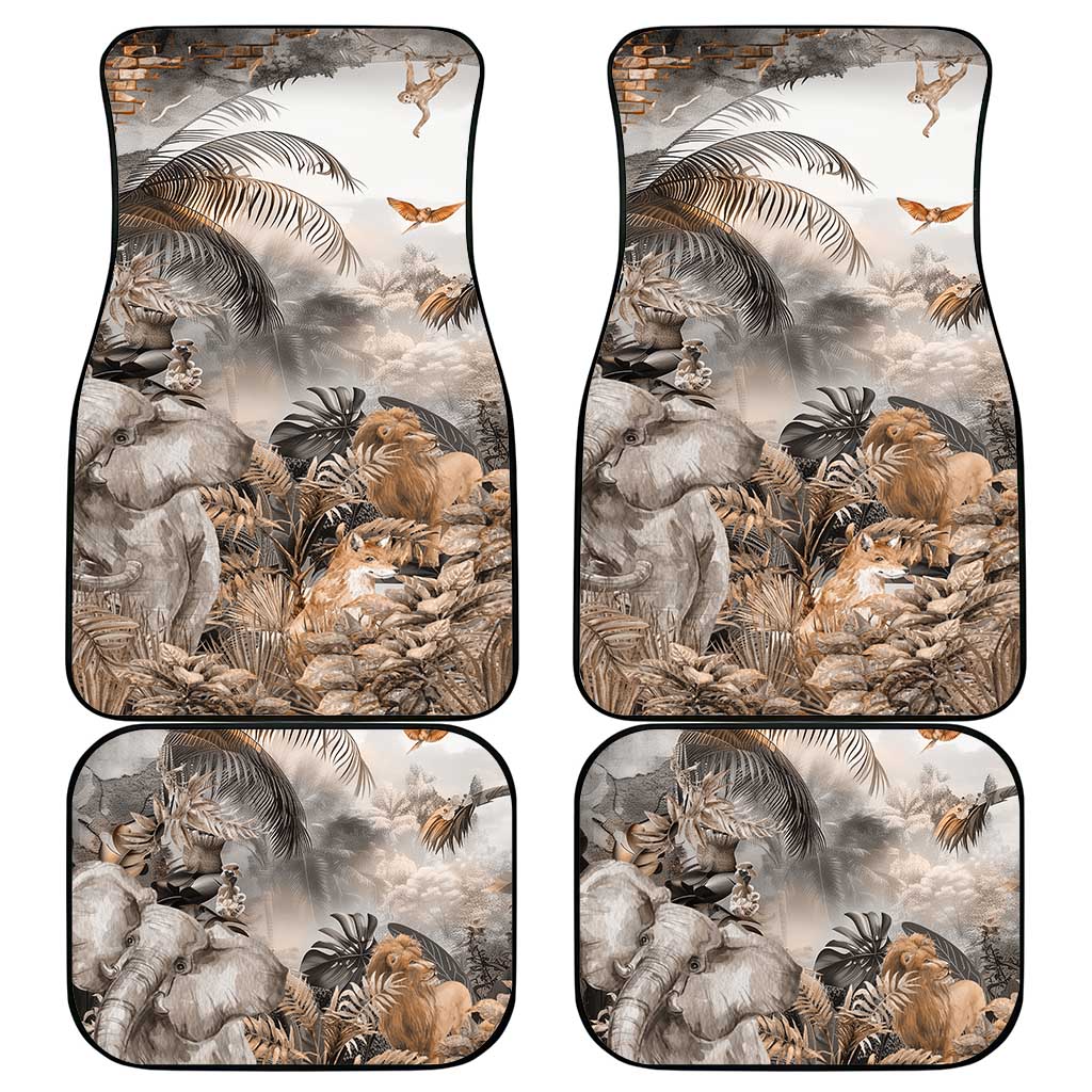 Africa Safari Animals Car Mats - Wonder Print Shop