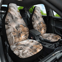 Africa Safari Animals Car Seat Cover - Wonder Print Shop