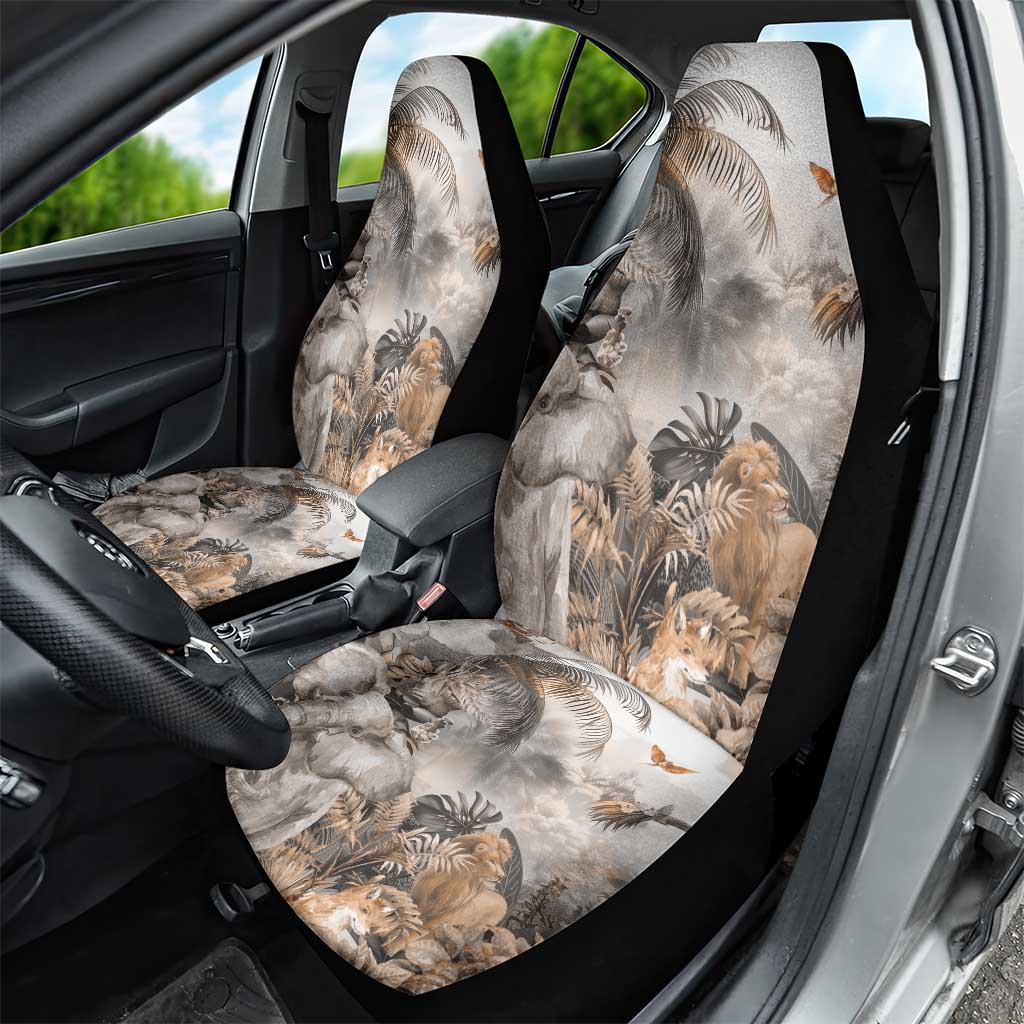 Africa Safari Animals Car Seat Cover - Wonder Print Shop