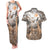 Africa Safari Animals Couples Matching Tank Maxi Dress and Hawaiian Shirt - Wonder Print Shop
