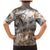 Africa Safari Animals Family Matching Mermaid Dress and Hawaiian Shirt - Wonder Print Shop