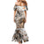 Africa Safari Animals Family Matching Mermaid Dress and Hawaiian Shirt - Wonder Print Shop
