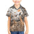 Africa Safari Animals Family Matching Mermaid Dress and Hawaiian Shirt - Wonder Print Shop