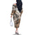 Africa Safari Animals Family Matching Off The Shoulder Long Sleeve Dress and Hawaiian Shirt - Wonder Print Shop