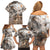 Africa Safari Animals Family Matching Off Shoulder Short Dress and Hawaiian Shirt - Wonder Print Shop