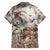 Africa Safari Animals Family Matching Short Sleeve Bodycon Dress and Hawaiian Shirt - Wonder Print Shop