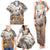 Africa Safari Animals Family Matching Tank Maxi Dress and Hawaiian Shirt - Wonder Print Shop
