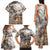 Africa Safari Animals Family Matching Tank Maxi Dress and Hawaiian Shirt - Wonder Print Shop