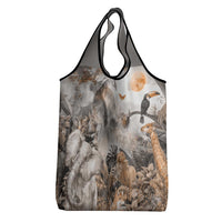 Africa Safari Animals Grocery Bag