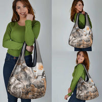 Africa Safari Animals Grocery Bag