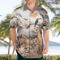 Africa Safari Animals Hawaiian Shirt - Wonder Print Shop