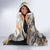 Africa Safari Animals Hooded Blanket