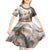 Africa Safari Animals Kid Short Sleeve Dress - Wonder Print Shop