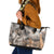 Africa Safari Animals Leather Tote Bag - Wonder Print Shop