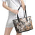 Africa Safari Animals Leather Tote Bag - Wonder Print Shop