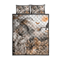 Africa Safari Animals Quilt Bed Set - Wonder Print Shop