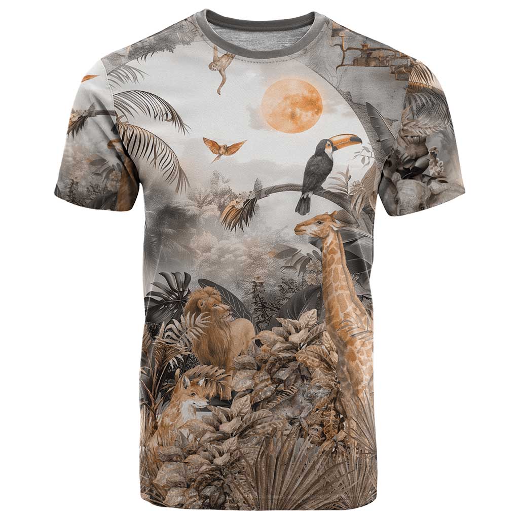 Africa Safari Animals T Shirt - Wonder Print Shop