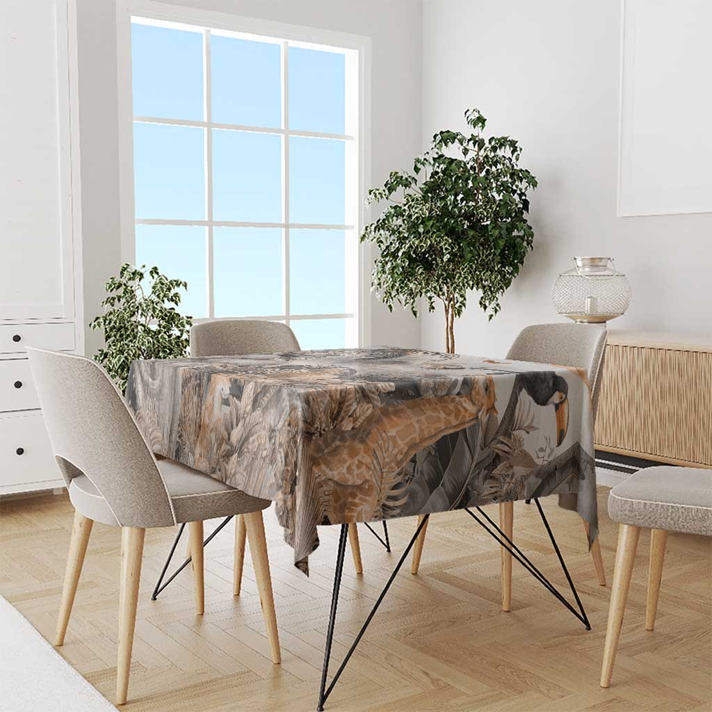 Africa Safari Animals Tablecloth - Wonder Print Shop