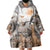 Africa Safari Animals Wearable Blanket Hoodie - Wonder Print Shop