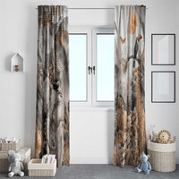 Africa Safari Animals Window Curtain - Wonder Print Shop