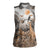 Africa Safari Animals Women Sleeveless Polo Shirt - Wonder Print Shop