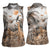 Africa Safari Animals Women Sleeveless Polo Shirt - Wonder Print Shop