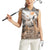 Africa Safari Animals Women Sleeveless Polo Shirt - Wonder Print Shop