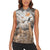 Africa Safari Animals Women Sleeveless Polo Shirt - Wonder Print Shop