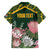 Personalized South Africa King Protea Hawaiian Shirt With Kente Patterns - Wonder Print Shop