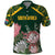 Personalized South Africa King Protea Polo Shirt With Kente Patterns - Wonder Print Shop