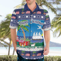 Personalized Liberia Christmas Hawaiian Shirt The Love of Liberty Brought Us Here - Wonder Print Shop